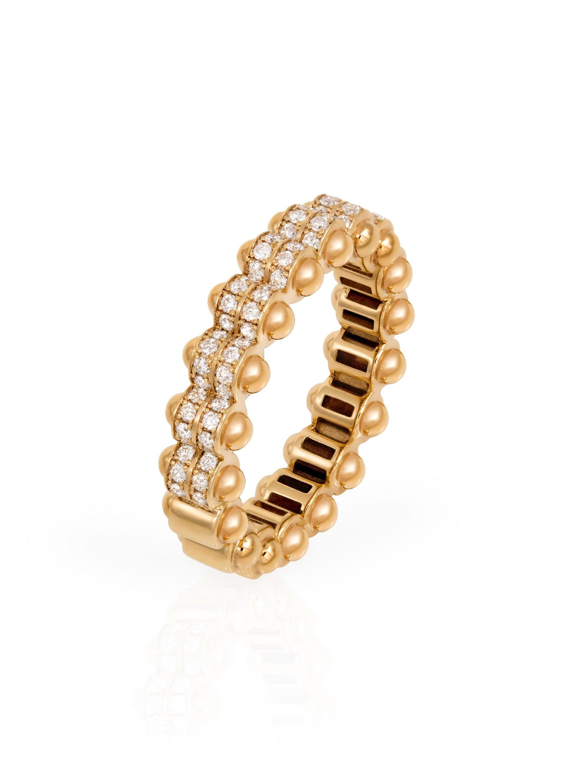 The Gold Atom Ring by L'Atelier Nawbar (Size 2) - Tales of Stones