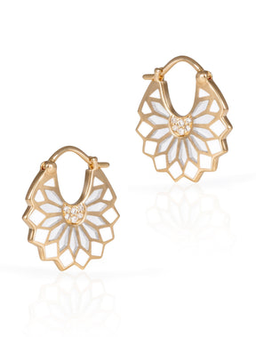 The Mini Lady Sursock Earrings - Tales of Stones