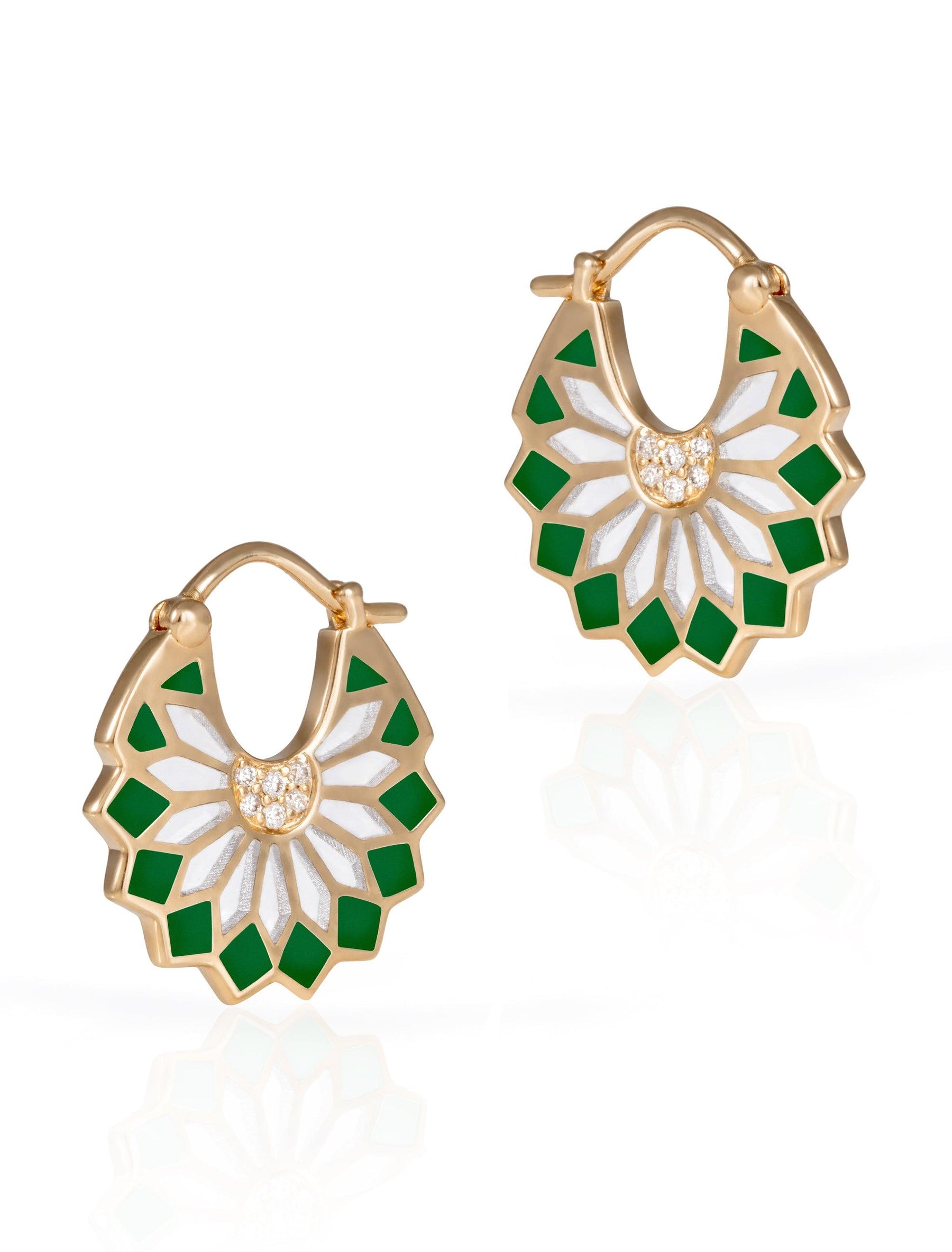 The Mini Lady Sursock Earrings - Tales of Stones