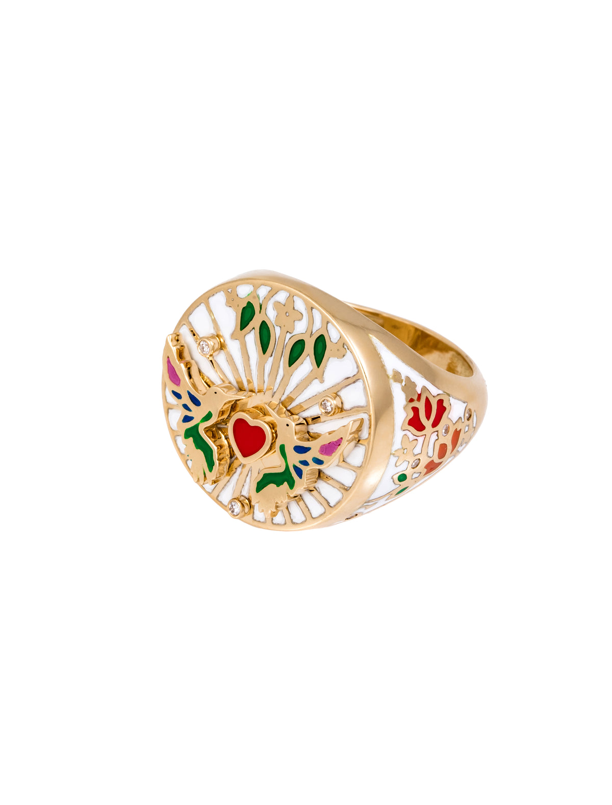 Love Birds Ring