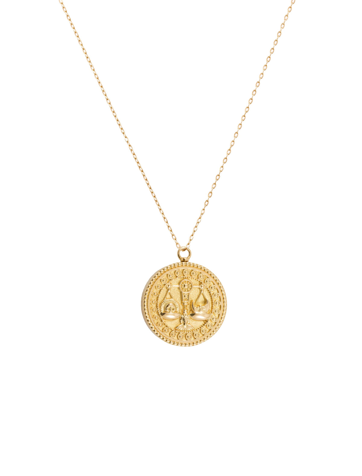 Libra Horoscope Pendant Necklace